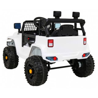 Vehicle Jeep Dark Night White