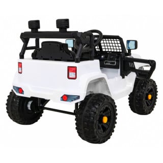 Vehicle Jeep Dark Night White