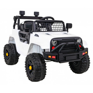 Vehicle Jeep Dark Night White