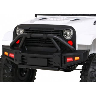 Vehicle Jeep Dark Night White