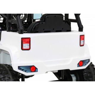 Vehicle Jeep Dark Night White