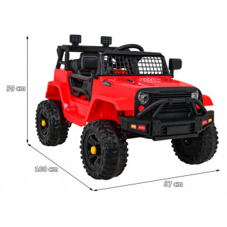 Jeep Dark Night Red Vehicle