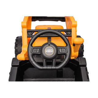 Vehicle Excavator JCB Yellow