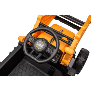 Vehicle Excavator JCB Yellow