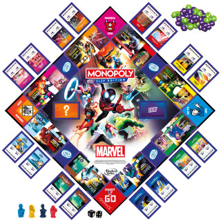 MONOPOLY Žaidimas Monopoly: Marvel Flip , EN