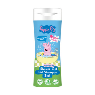 PEPPA PIG 2 IN 1 dušo želė ir šampūnas, 300 ml