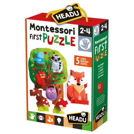 HEADU Montessori Pirmoji dėlionė Miškas