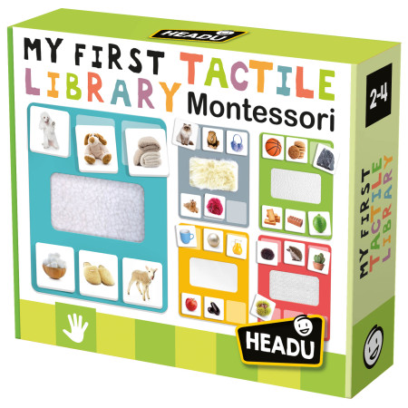 HEADU Montessori žaidimas Lytėjimo biblioteka