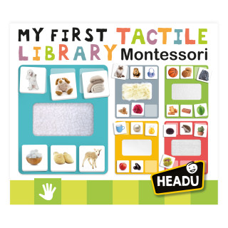 HEADU Montessori žaidimas Lytėjimo biblioteka