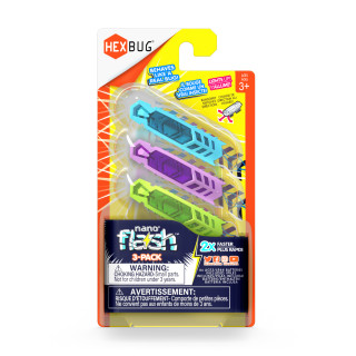 HEXBUG Interaktyvios šviečiančios nano figūrėlės, 3 vnt.