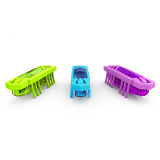 HEXBUG Interaktyvios šviečiančios nano figūrėlės, 3 vnt.