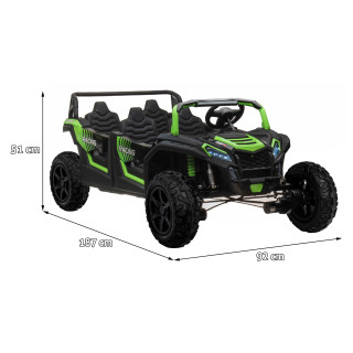 4-seater Buggy ATV RACING UTV2000 Vehicle With Li-ion Battery Green