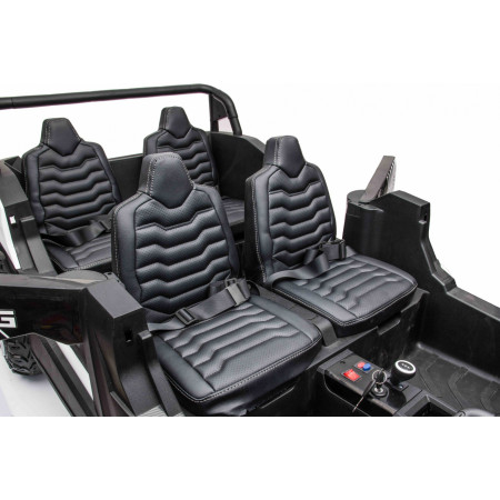 4-seater Buggy ATV RACING UTV2000 With Li-ion Battery White