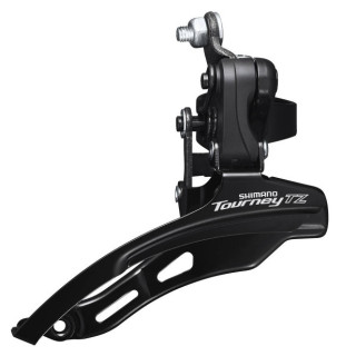 Priekinis pavarų perjungėjas Shimano TOURNEY FD-TZ500 42T Down-Pull Down Swing 3x7/8-speed 28.6mm