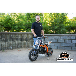 Krosinis motociklas Monkey TT 110cc oranžinis