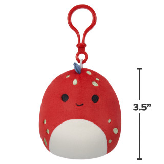 SQUISHMALLOWS Prisegamas pliušinis žaislas, 8 cm, W19