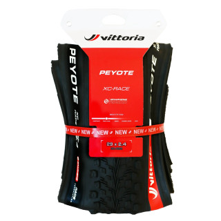 Padanga 29" Vittoria Peyote XC Race G2.0 TLR Fold 29x2.40 / 60-622 black