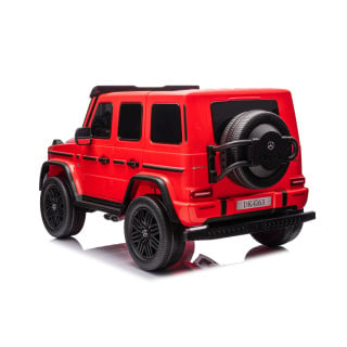 Mercedes Benz G63 AMG XXL vehicle Red