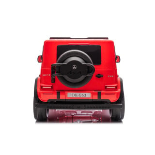 Mercedes Benz G63 AMG XXL vehicle Red