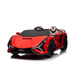 Lamborghini SIAN vehicle Red