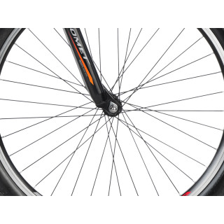 Dviratis Romet Rambler R6.1 26" 2023 black-orange-red-19" / L