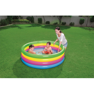 Pool Paddling Rainbow Colors 1 57 46cm BESTWAY