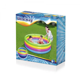 Pool Paddling Rainbow Colors 1 57 46cm BESTWAY