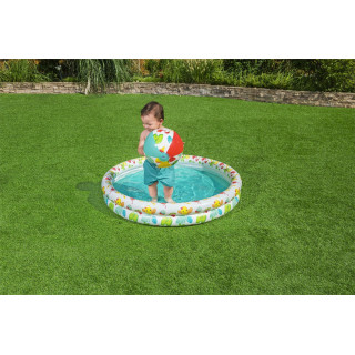 Pool Paddling Pool Wheel Ball Set 3 at 1 1 22 20cm BESTWAY