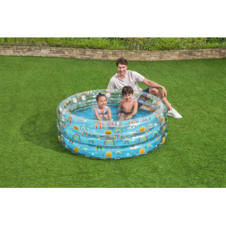 Pool Pool Transparent Paddling Pool 150 53cm BESTWAY