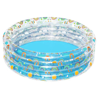 Pool Pool Transparent Paddling Pool 150 53cm BESTWAY