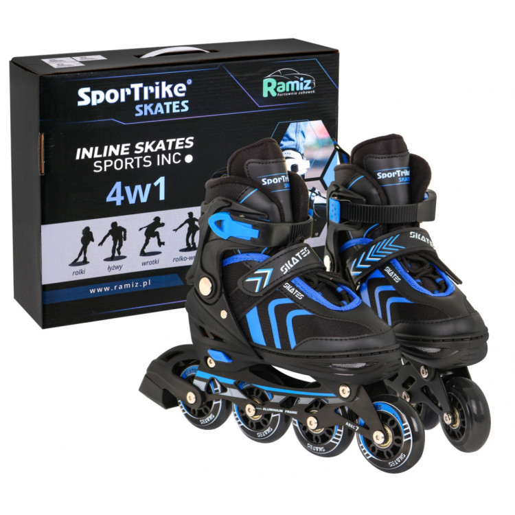 Skates, Skates, Set 4in1 39-43 Blue