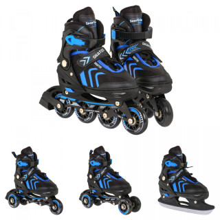 Skates, Skates, Set 4in1 39-43 Blue