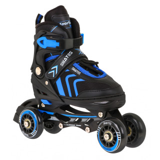 Skates, Skates, Set 4in1 39-43 Blue