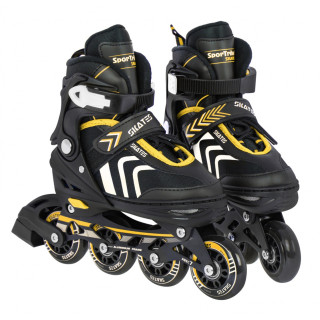 Skates, Skates, Set 4in1 39-43 Yellow