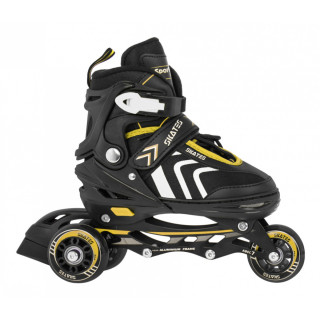 Skates, Skates, Set 4in1 39-43 Yellow