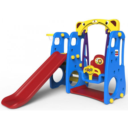 Slide Swing Basketball 3 in 1 Blue