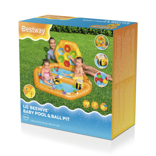 Pool 127x119x61cm With BESTWAY Ball Game