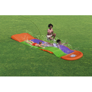 H20 GO Double Slide! 488cm BESTWAY