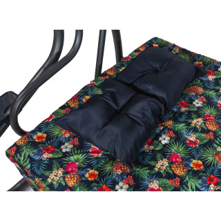 Garden Swing, Textile Seat, 2x1, TROPIC PATTERN