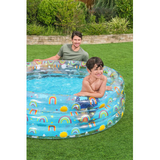 Pool Pool Transparent Paddling Pool 1 22 25cm BESTWAY