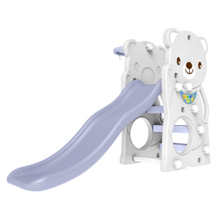 Swing slide 3 in 1 Basketball Teddy bear White