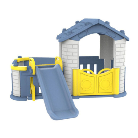 Cottage Slide 3in1 Blue Roof