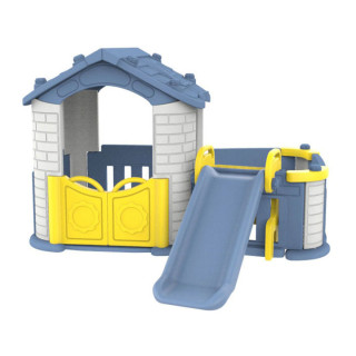 Cottage Slide 3in1 Blue Roof