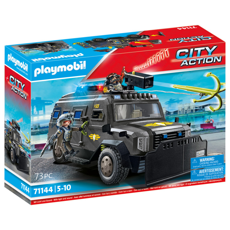 PLAYMOBIL CITY ACTION Specialiųjų pajėgų visureigis 71144