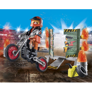 PLAYMOBIL CITY ACTION Pradinis rinkinys Kaskadininko šou 71256