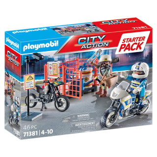 PLAYMOBIL CITY ACTION Pradinis rinkinys Policija 71381