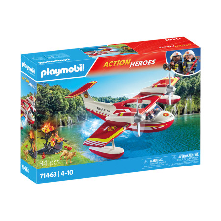 PLAYMOBIL ACTION HEROES Ugniagesių lėktuvas 71463