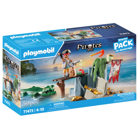 PLAYMOBIL PIRATES Piratas ir aligatorius 71473