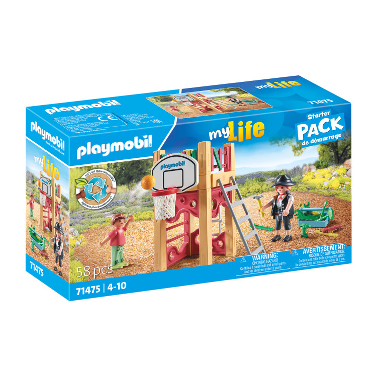 PLAYMOBIL CITY LIFE Stalius žaidimų aikštelėje 71475