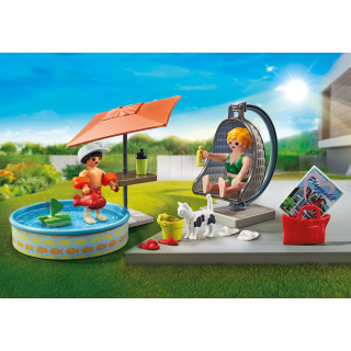 PLAYMOBIL CITY LIFE Maudynės kieme 71476